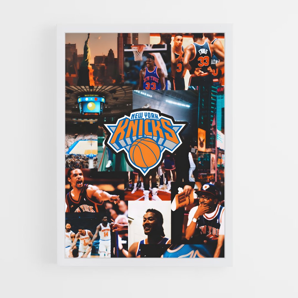 Poster Knicks Nation – affiche Basketball (vue 3)